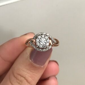COPY - Zales 10K Rose Gold Ring